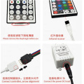 Amazon popular 10 meters IP65 12V low voltage 5050RGB light with 44 key infrared controller LED set